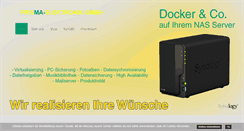 Desktop Screenshot of prisma-wn.de